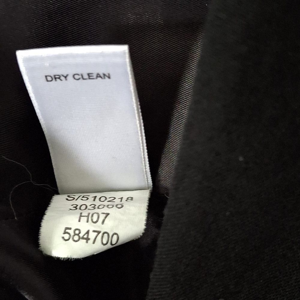 Banana Republic Stretch Womens Sz 10 Black Wool Blazer Summer Weight Vntg Excel - Picture 6 of 15